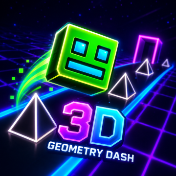 Thumbnail game - Geometry Dash 3D