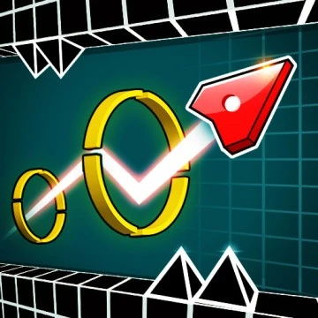 Thumbnail game - Geometry Dash Wave 3D