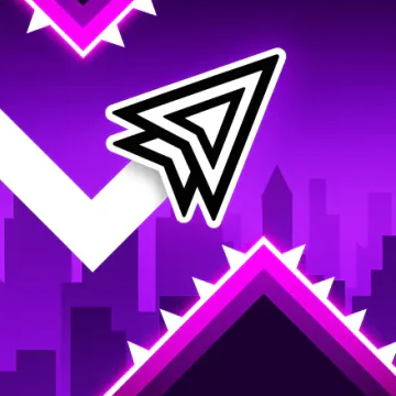 Thumbnail game - Geometry Dash Wave